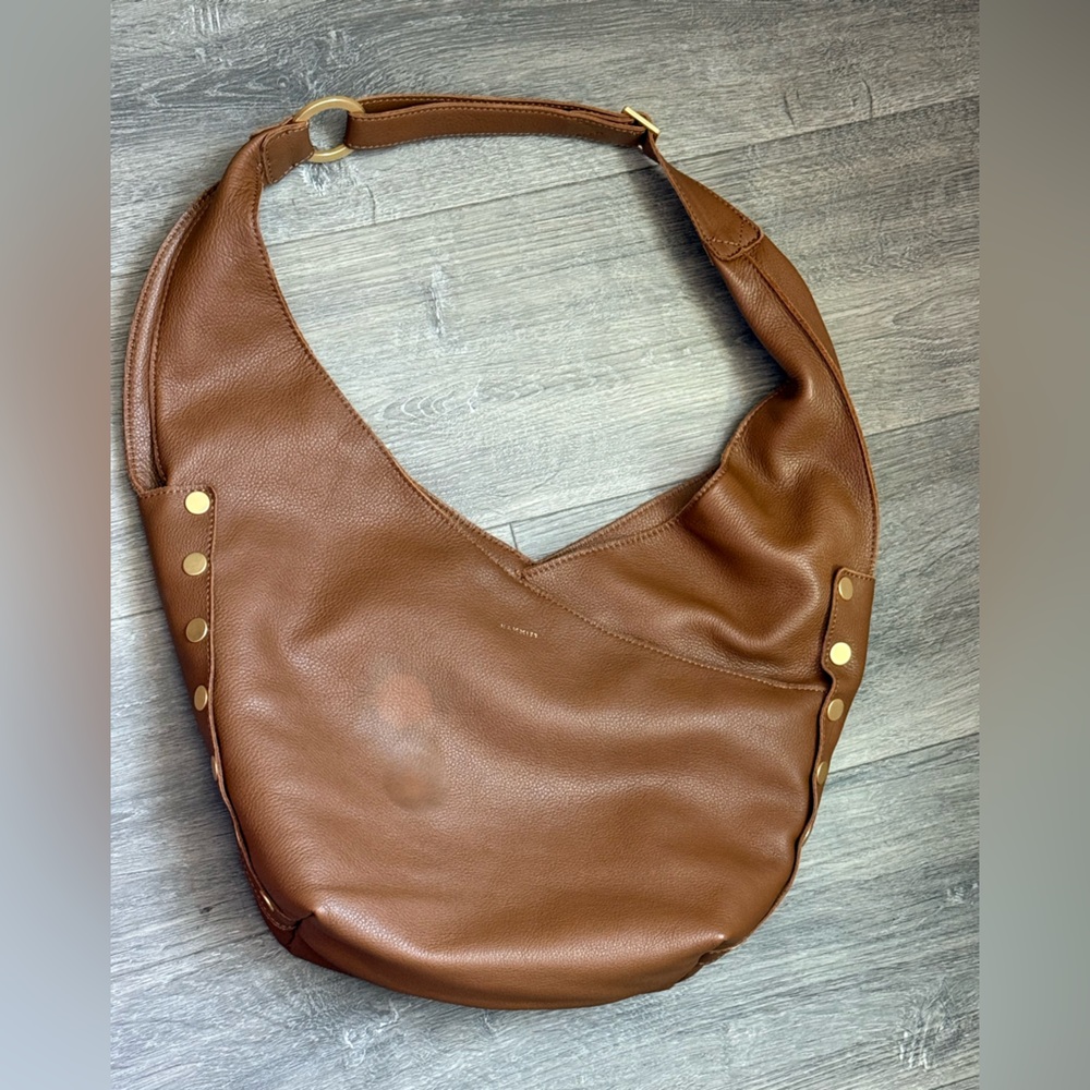 Hammit Tom zip hobo brown color